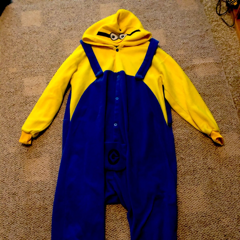 Minion Fleece one piece